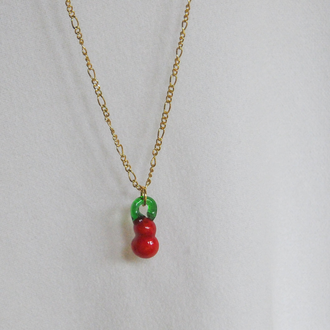 Lampwork Fruit Necklace