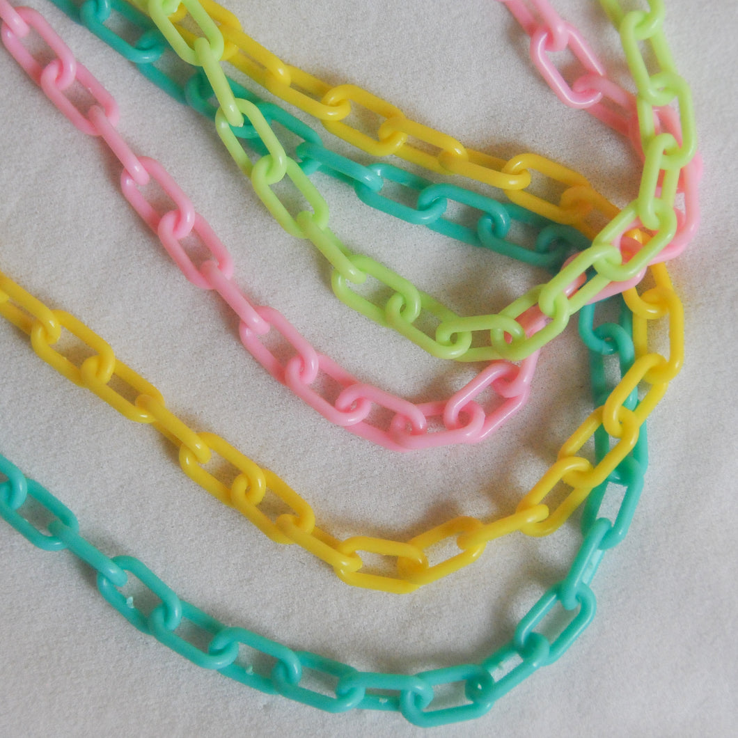 Pastel Chunky Chains